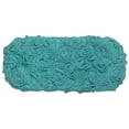 thumbnail image 5 of Home Weavers Modesto Collection 100% Cotton Tufted Tank Lid Cover, Extra Soft and Absorbent Tank Lid Cover, Machine Washable, Bathroom Tank Lid Cover 10"x22" Tank Lid Cover, Turquoise, 5 of 5