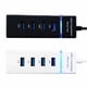 thumbnail image 5 of Hub USB de 4 puertos USB 3.0 C Hub Super Speed Data Hub, negro, 5 of 5