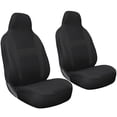 thumbnail image 2 of Oxgord SCFC-S1C-BK 2 Pieces Seat Cover Set - Solid Black, 2 of 3