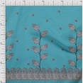 thumbnail image 1 of Soimoi Poly Georgette Fabric Paisley Panel Print Fabric by The Yard 52 Inch Wide, 1 of 3