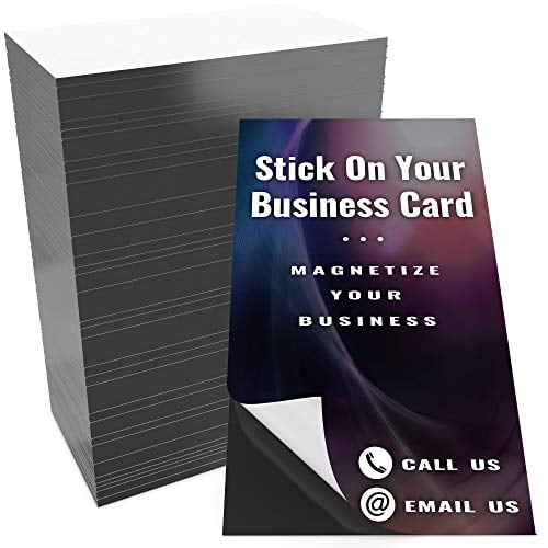 Magnetic Business Card - 50 Pack 