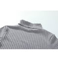 thumbnail image 7 of Sweater Dresses Women's Casual Long Sleeve Jumper Turtleneck Sweaters Dress Long Sweaters for Women Grey XXXXL, 7 of 7