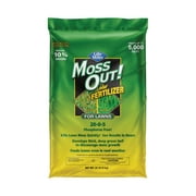 Lilly Miller Moss Out! Plus Fertilizer Lawn Food, 20-0-5 Fertilizer, 20 lb.
