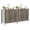 Grey-2PCS, variant on SEPTBOT 31" Fluted Storage Cabinet, Grey Sideboard Console Table for Living Room,Entryway