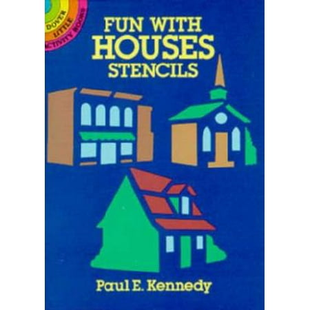 Fun Little Activities - Dover Little Activity Books: Fun with Houses Stencils (Paperback)