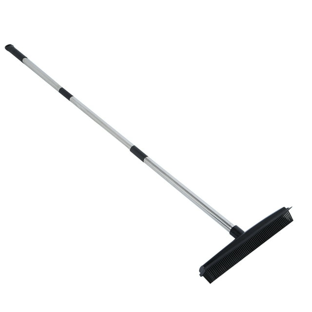 Easy To Clean Carpet Broom, 48.0in Floor Broom, Multifunction Squeegee Edge Carpets For Floors