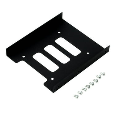2.5" To 3.5" Hard Drive Mounting Bracket For PC, Metal, Black
