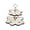 B, variant on ZJNGJC Halloween Double Layer Fruit Serving Tray Festive Party Snack Display Stand With Removable Bowls Elegant Dessert Platter For Food Storage B