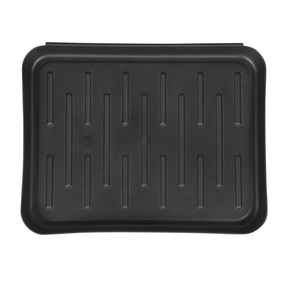 Eease Black Boot Tray Shoe Mat Heavy Duty Drip Tray for Shoes, Plants, and Sundries