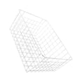 thumbnail image 2 of Injueey Superficie electrochapada de aplicación amplia de carga fuerte de metal fluida para artesanía exquisita de oficina de fácil acceso Almacenamiento y organización del hogar Blanco, 2 of 6