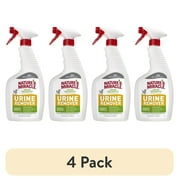 (4 pack) Nature’s Miracle Dog Urine Remover Enzymatic Formula, for Carpet, Hard Floors, Fabric and Furniture, 24 oz.