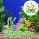 thumbnail image 4 of KAKOWELY 16 piezas de plantas acuáticas decorativas para pecera, plantas artificiales para pecera, plantas acuáticas, decoración de acuario, 4 of 5