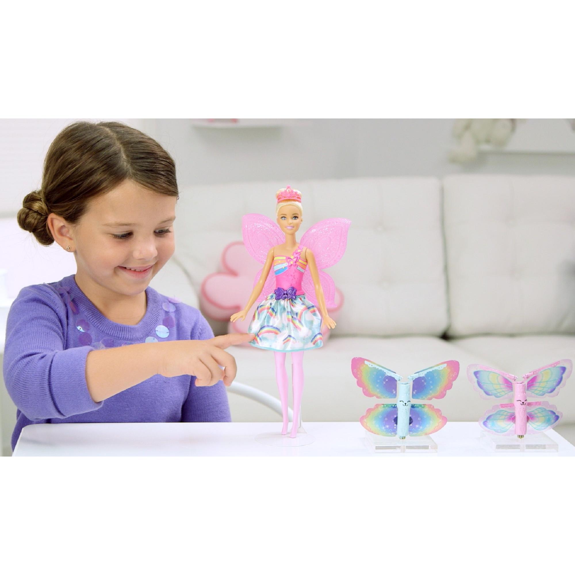 Barbie Dreamtopia Flying Wings Fairy Doll with Blonde Hair - image 3 of 11