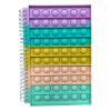 thumbnail image 2 of Bloc de notas de descompresión Push Bubble Soft Toys Cuaderno de alivio de estrés para escribir Tmvgtek juguetes de los niños, 2 of 9