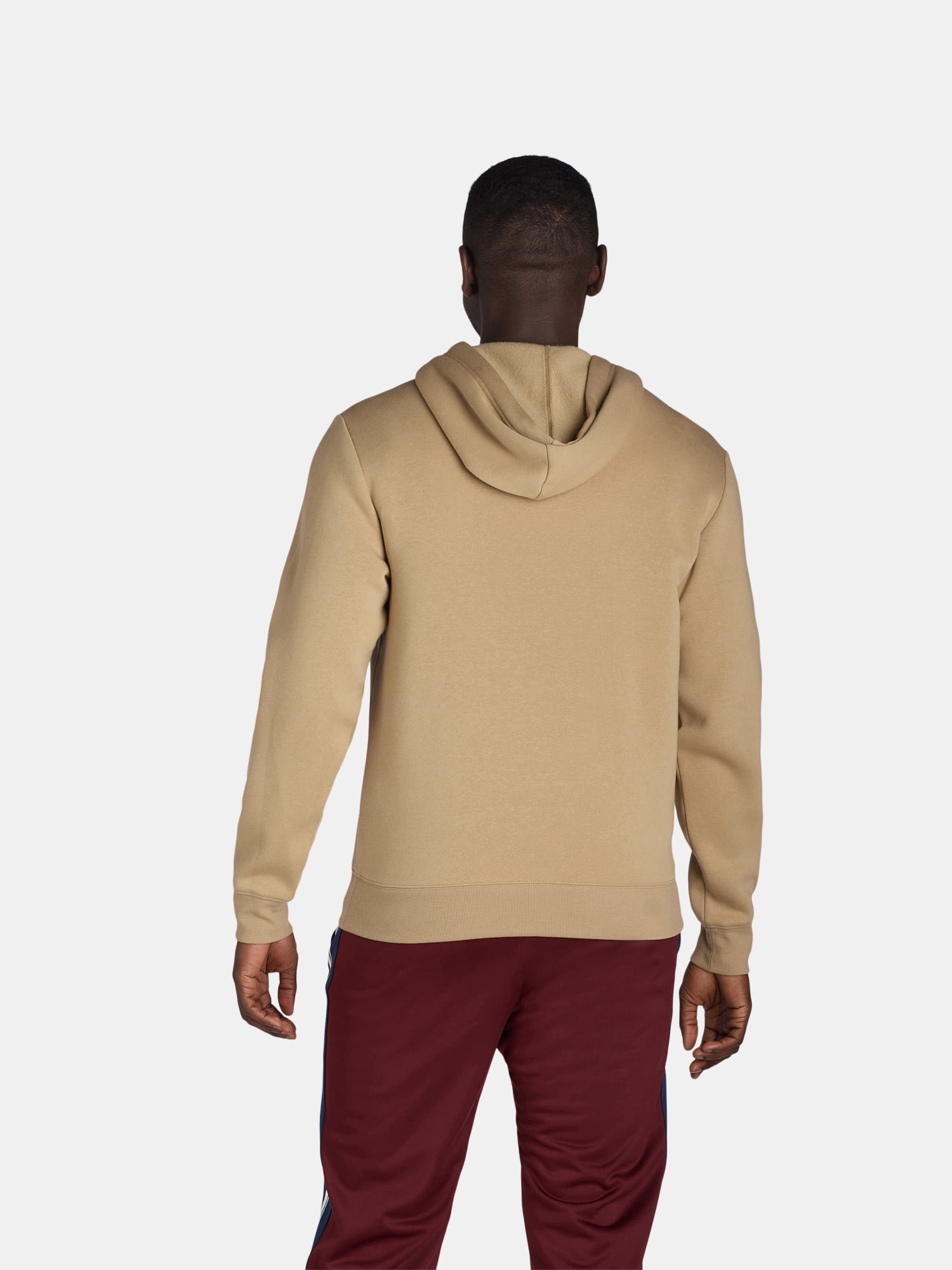 Athletic Works Men's and Big Men's Zip Up Fleece Hoodie Sweatshirt, Sizes S-5XLT
