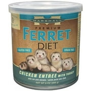 Marshall Premium Ferret Diet Chicken Entree with Turkey [Small Pet, Foods] 9 oz