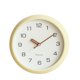 thumbnail image 5 of Reloj decorativo de pared, reloj, sencillo, único, silencioso, creativo y moderno para dormitorio. Amarillo, 5 of 9