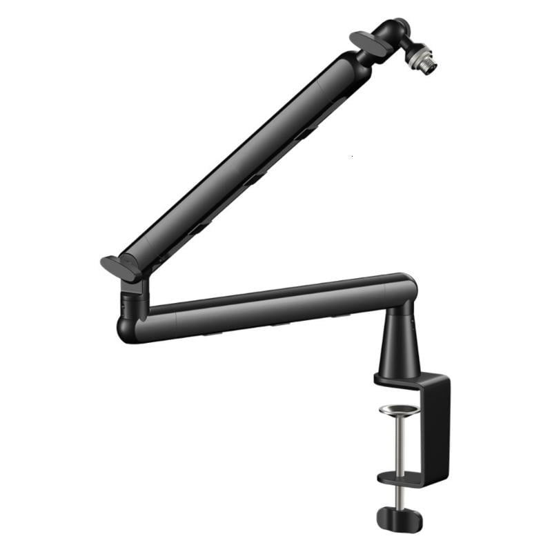Adjustable Microphones Scissor Arm Stand Metal for Recording and Broadcasting
