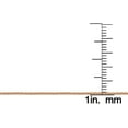 thumbnail image 6 of 14K Rose Gold 1mm Cable Pendant Chain, FREE Microfiber Cloth, Diamond Cut Rolo Link Mens Womens Necklace, Giorgio Bergamo 18, 6 of 8