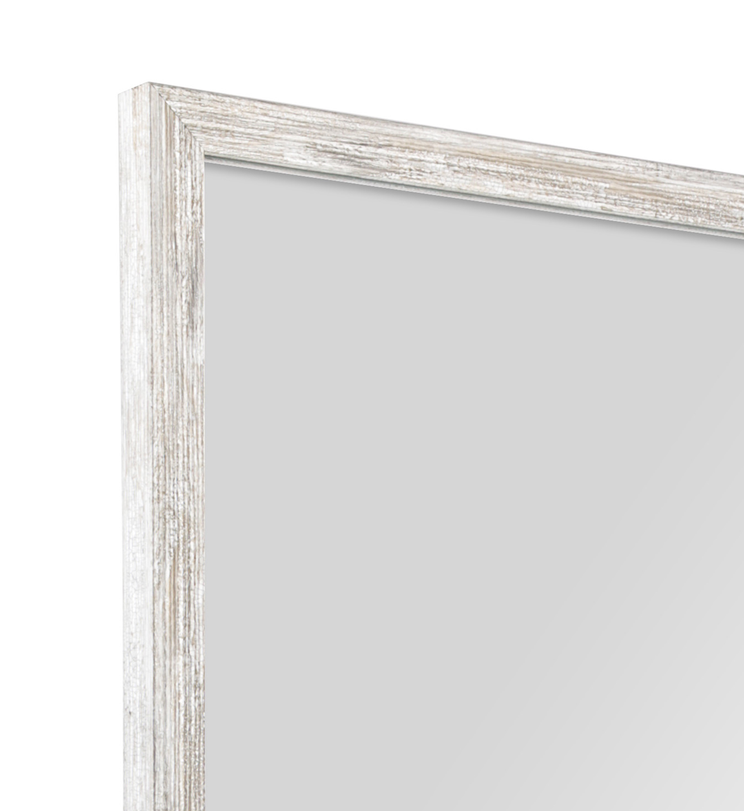 Mainstays 23 x 29 Rectangle Decorative Wall Mirror, Champagne Crackle photo 3