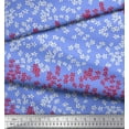 thumbnail image 3 of Soimoi polyester Crepe Fabric Artistic Floral Printed Fabric 1 Yard 52 Inch Wide, 3 of 5