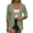 Green, variant on Women's Lightweight Knit Open Front Cardigan Sweater Long Sleeve Lace Trim Solid Color Tops for Spring Fall Casual Wear