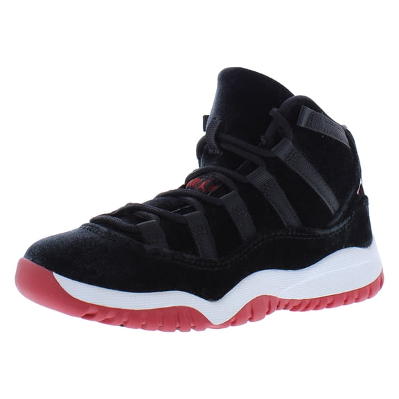 Nike Jordan 11 Retro PS Boys Shoes Size 12, Color: Black/Gym Red/White