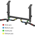 thumbnail image 5 of Heavy Duty Welded Pull Up Bar, Versatile Doorway Wall Mount, Joist Mounted, and Ceiling Mounted Chin Up Bars, Thick Metal Sturdy Construction for Full Body Workouts Support 500 lbs, 5 of 15