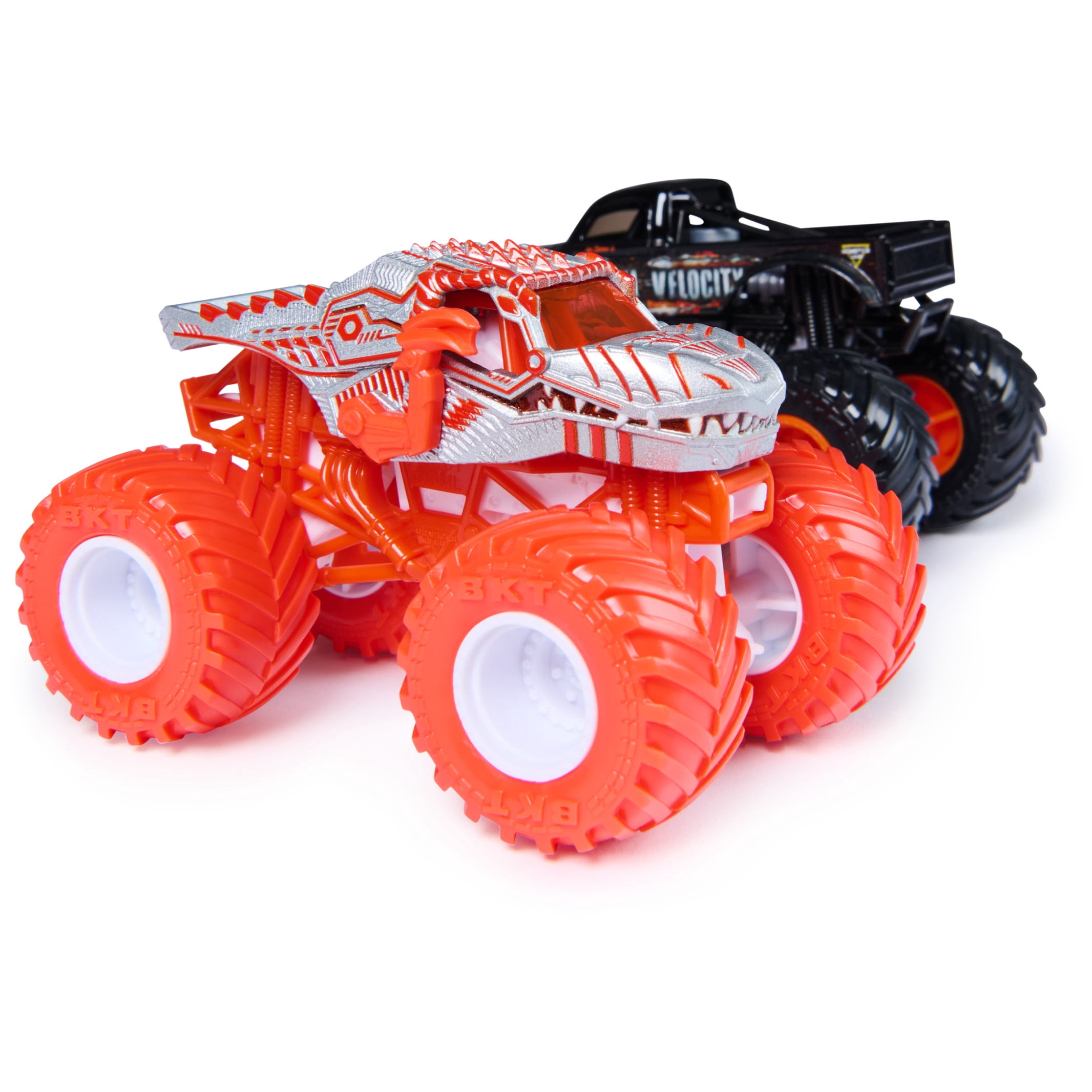 Monster Jam, ThunderROARus Vs. Terminal Velocity Die-Cast Monster Trucks, 1:64 Scale, Kids Toys for Boys Ages 3 and up