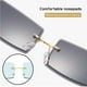 thumbnail image 4 of Sonducket Gafas de sol de moda sin montura Gafas de sol rectangulares Gafas de moda de verano UV400 Lentes seis, 4 of 8