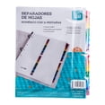 thumbnail image 1 of Separadores de hojas Pen + Gear tamaño carta, Numéricos 1-31, 32 separadores, 1 of 4