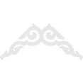 thumbnail image 4 of Ekena Millwork 72"W x 36"H x 1"P (12/12) Pitch Rotherham Architectural Grade PVC Gable Pediment, 4 of 5