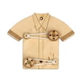 thumbnail image 3 of Busy Board Accessories Teaching Aids Learning Activities Early Education Toys Clothes Buttons, 3 of 9