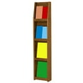 thumbnail image 2 of Wooden Mallet Literature Display in 8 Pocket in Medium Oak, 2 of 3