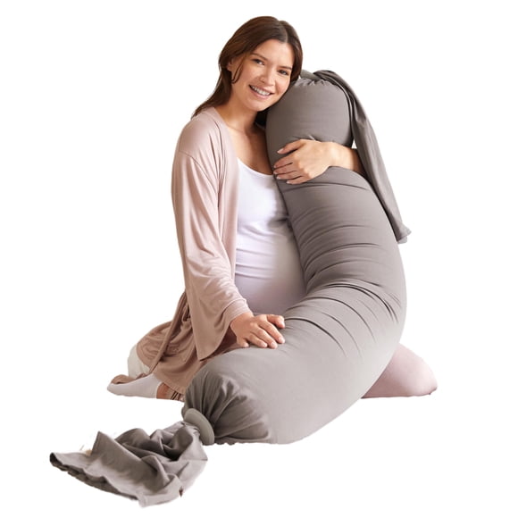 Almohada de embarazo bbhugme, soporte ajustable para todo el cuerpo
