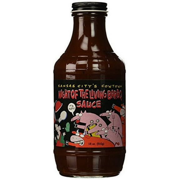 Cowtown Night Of The Living BBQ Sauce, 18 Ounce