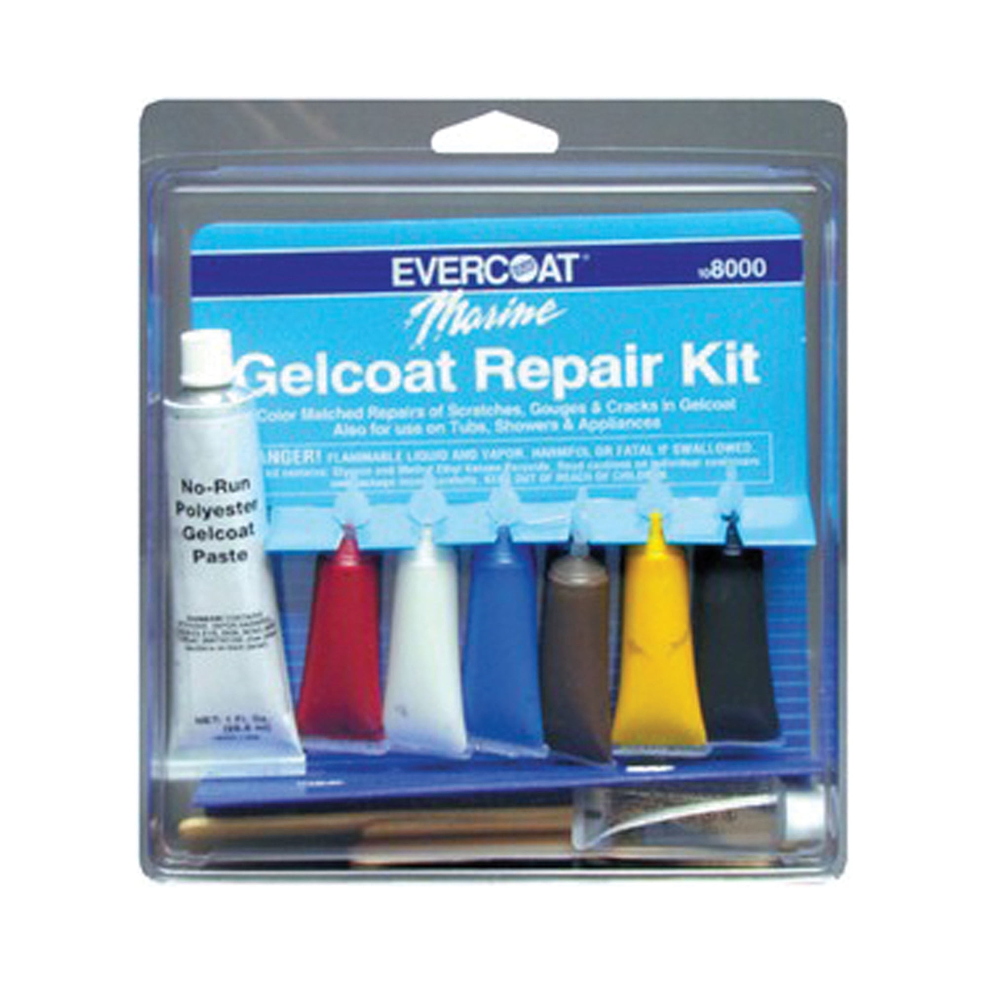 Kit De Reparación De Gelcoat Yachtcare - Color Blanco RAL 9010, 200 G