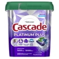 thumbnail image 5 of Cascade Platinum Plus Dishwasher Pods, Dishwasher Detergent Soap Tabs, Fresh, 47 Count, 5 of 12