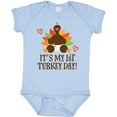thumbnail image 3 of Inktastic 1st Turkey Day Thanksgiving Boys or Girls Baby Bodysuit, 3 of 5