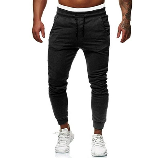 slim jogging pants mens