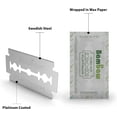 thumbnail image 4 of czcpp-Safety Razor Blades \u2013 Eco Pack 100 Stainless Steel Double Edge Blades, Long-Lasting EU-Made Universal Shaving Refills (17\u201324 Months Supply), 4 of 4