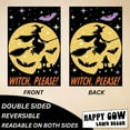 thumbnail image 4 of Witch Please Double-Sided Garden Flag 12x18 Fall Yard Decor Outdoor Garden Welcome Flag for Lawn Farm and Patio Banner, 4 of 6