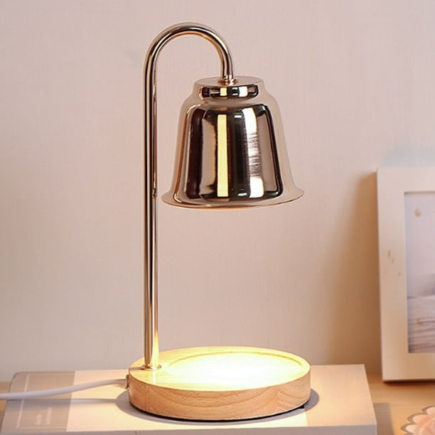 Lámpara de escritorio, calentador de velas, vela regulable, fundidor de velas de metal, velas pequeñas y grandes, candelabros aromáticos para decoración del hogar, lámpara de fragancia