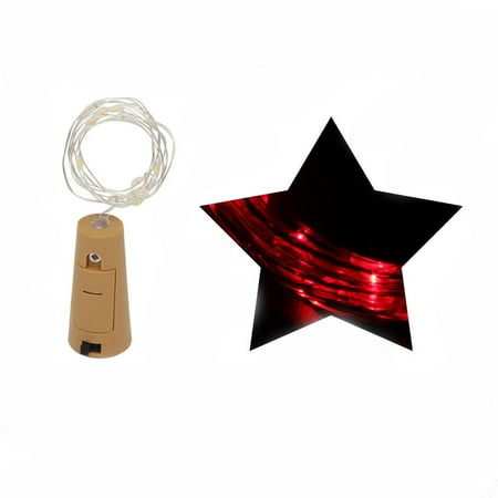 3 Meter Electronic Whiteboard - Bottle Lights Cork Shape For 3 Meter 30 LED Wine Bottle String Party Romantic