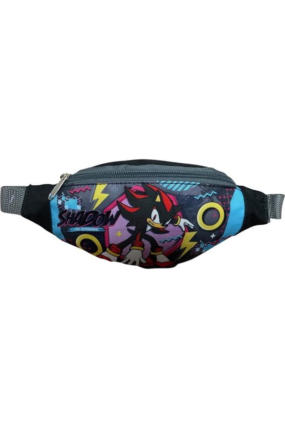 Sonic The Hedgehog - Shadow Little Boy Fanny Pack, Shadow Kid's Phone Pouch Waist Bag Shadow