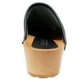 thumbnail image 5 of BJORK Wooden Open Back Clog Grip Sole (Black, EU-40), 5 of 9