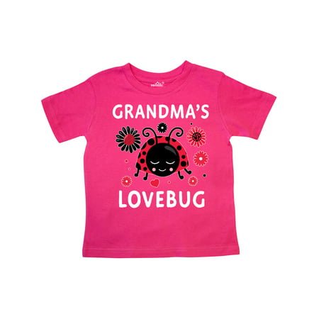 

Inktastic Valentine s Day Grandma s Lovebug Gift Toddler Boy or Toddler Girl T-Shirt