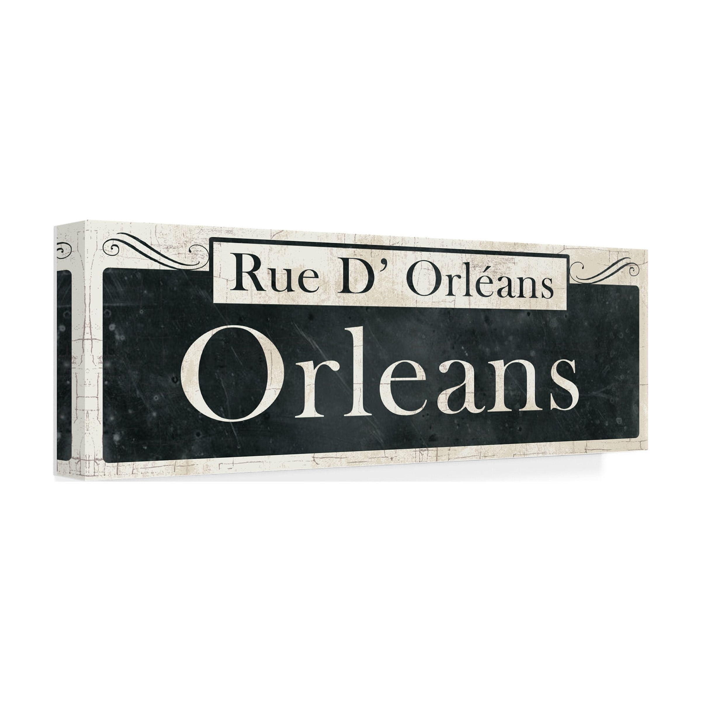 Trademark Fine Art 'French Quarter Sign II' Canvas Art by Wild Apple Portfolio