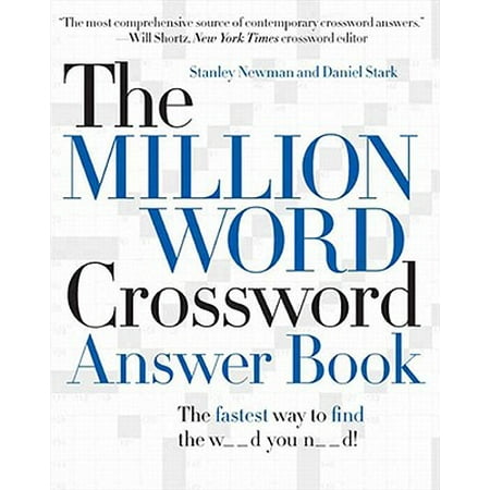 The Million Word Crossword Answer Book - eBook