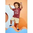 thumbnail image 3 of Garanimals Toddler Boy French Terry Shorts, Sizes 18M-5T, 3 of 5